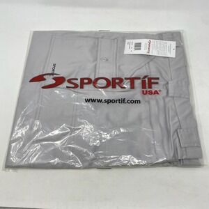 Sportif Shorts Mens 44 Tidewater Cargo Pockets Gorpcore Gray Outdoor Fishing